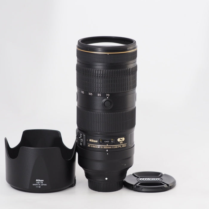 Nikon ニコン 望遠ズームレンズ AF-S NIKKOR 70-200mm f/2.8E FL ED VR フルサイズ対応 #13348