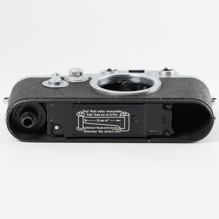Leica ライカ レンジファインダーカメラ IIIf 前期型 ボディ ブラックシンクロ セルフ付き #13612