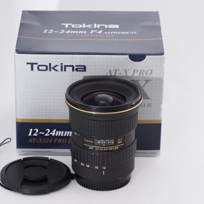 Tokina トキナー 超広角ズームレンズ AT-X 124 PRO DX 12-24mm F4 (IS) ASPHERICAL キヤノン EFマウント APS-C対応 #11256