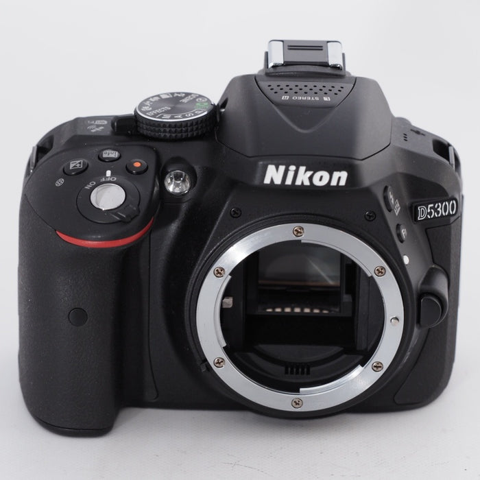 Nikon ニコン デジタル一眼レフカメラ D5300 ブラック 2400万画素 3.2型液晶 D5300BK #11288