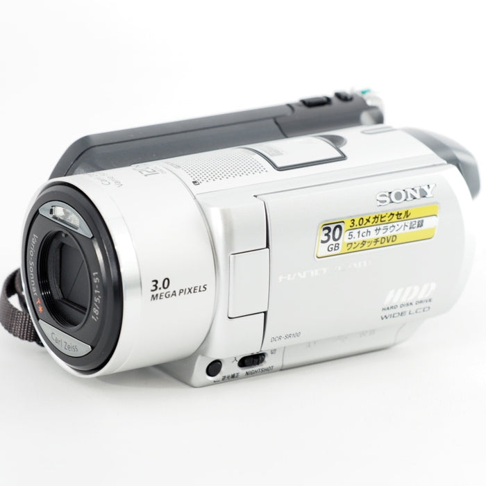 SONY ソニー デジタルビデオカメラ Handycam DCR-SR100 シルバー HDD30GB搭載 #13585