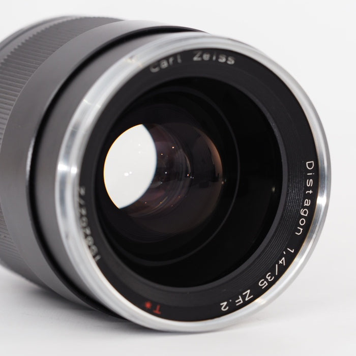 Carl Zeiss Distagon T* 35mm F1.4 ZF.2 ブラック レンズフード付 ニコンAi-S マウント #13189