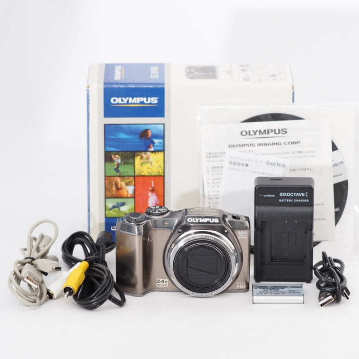 OLYMPUS デジタルカメラ SZ-31マルチレコーディング シルバー 1600万画素 裏面照射型CMOS 光学24倍ズーム DUAL IS ハイビジョンムービー 3.0型タッチパネルLCD 広角25mm 3Dフォト機能 SZ-31MR SLV #13184
