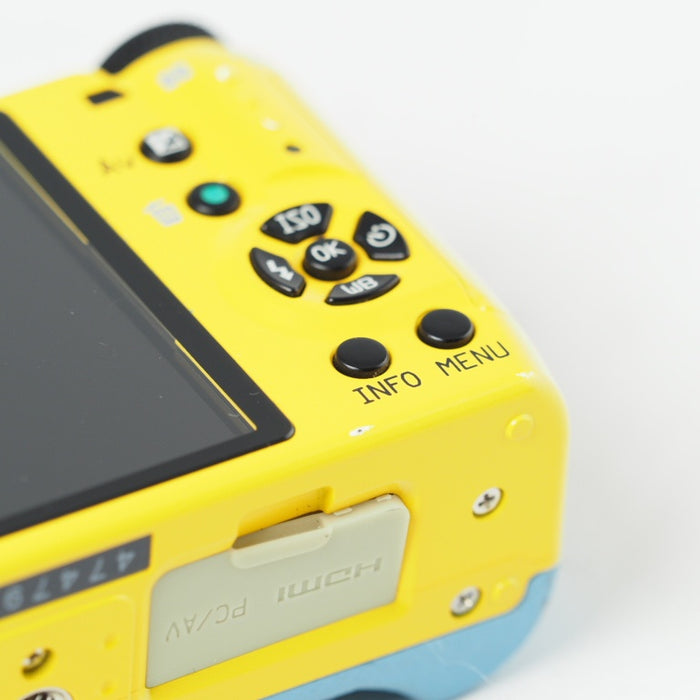 PENTAX Q10 ボディ オーダーカラー イエロー×ブルー ペンタックス ミラーレス一眼 12152 #14637