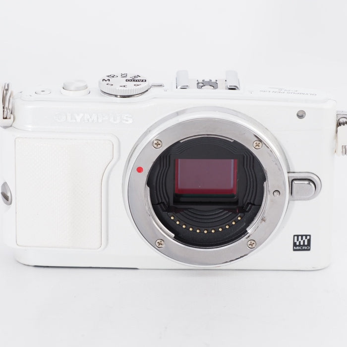 【ジャンク品】OLYMPUS オリンパス ミラーレス一眼 PEN Lite E-PL6 ボディ ホワイト E-PL6 BODY WHT #10883