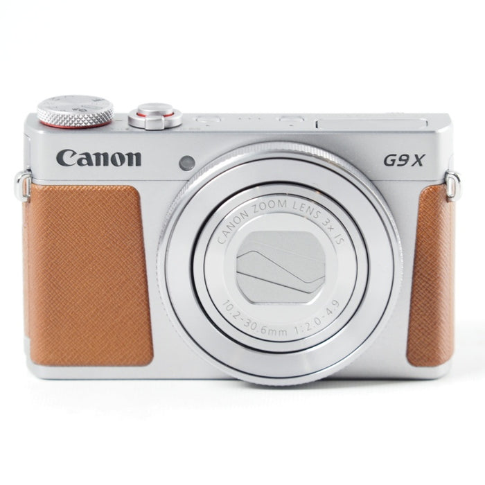 Canon コンパクトデジタルカメラ PowerShot G9 X Mark II シルバー 1.0型センサー/F2.0レンズ/光学3倍ズーム PSG9XMARKIISL #14093