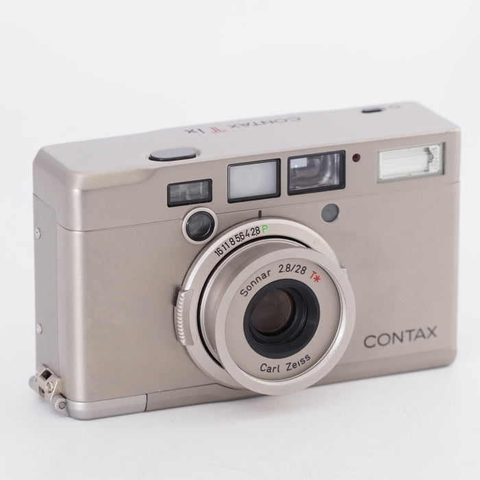 CONTAX コンタックス Tix コンパクトフィルムカメラ APSフィルム用 シルバー #11193