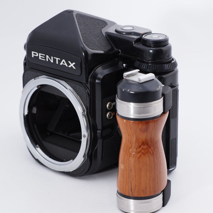 PENTAX ペンタックス 67 TTL 後期 ボディ 木製グリップ付属 中判カメラ #10281