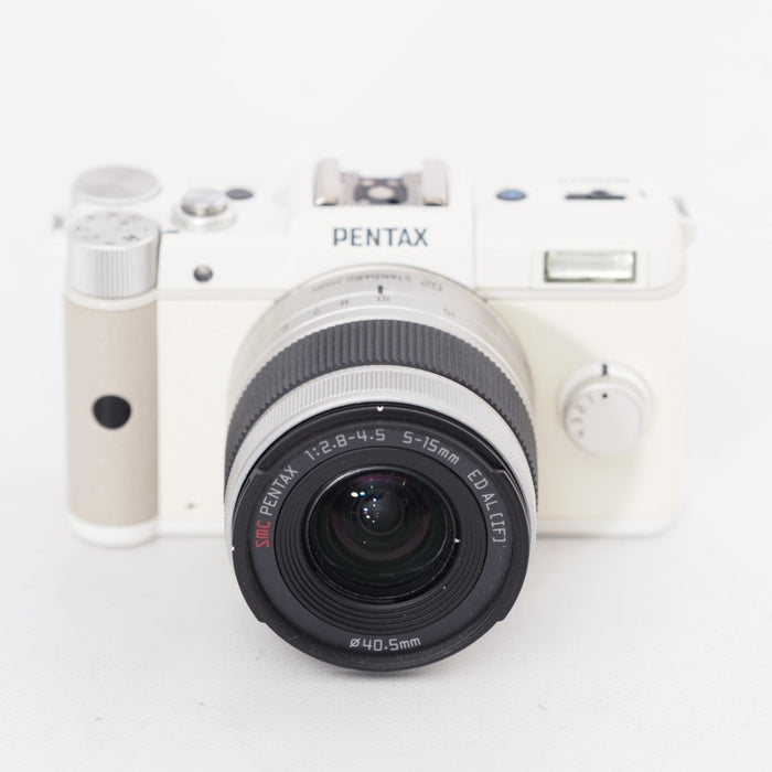 PENTAX ペンタックス ミラーレス一眼 Q 02ズームレンズキット ホワイトPENTAXQ02LKWH #12420