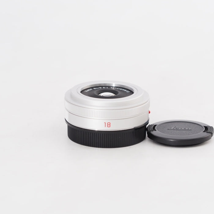 Leica ライカ Elmarit-TL 18mm f2.8 非球面パンケーキレンズ APS-Cフォーマット Lマウント エルマリートTL TL2 シルバー #13270