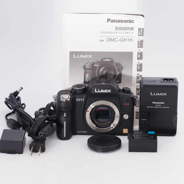 Panasonic パナソニック デジタル一眼カメラ GH1 ボディ コンフォートブラック DMC-GH1-K #9850