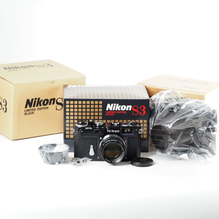 Nikon ニコン S3 Limited Edition Black Nikkor-S 50mm f/1.4 ブラック 防湿庫保管品 #13921
