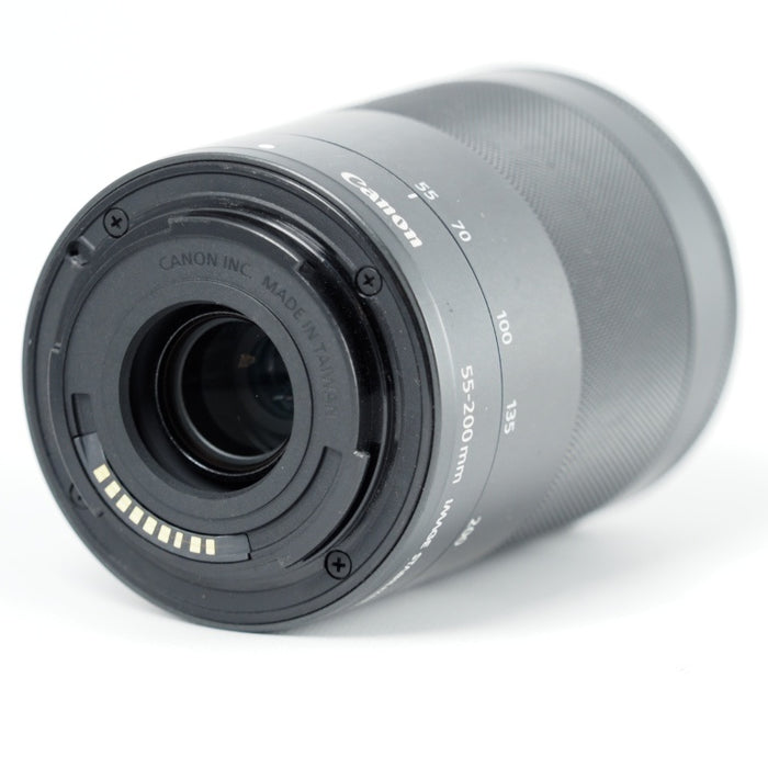 Canon EF-M 55-200mm F4.5-6.3 IS STM ミラーレス専用 キヤノン 望遠ズームレンズ EF-M55-200ISSTM #14089