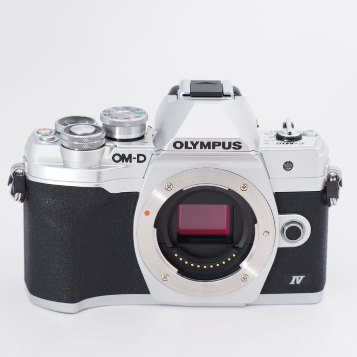 OLYMPUS OM SYSTEM オリンパス ミラーレス一眼カメラ OM-D E-M10 MarkIV ボディ シルバー #10500