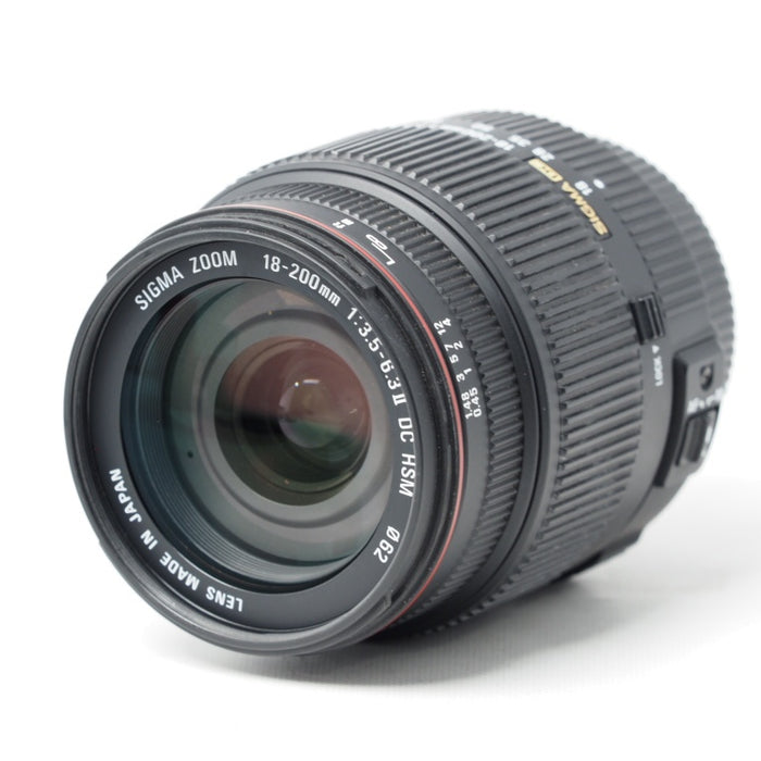 SIGMA シグマ ZOOM 18-200mm F3.5-6.3 II DC HSM Pentax Kマウント #15037