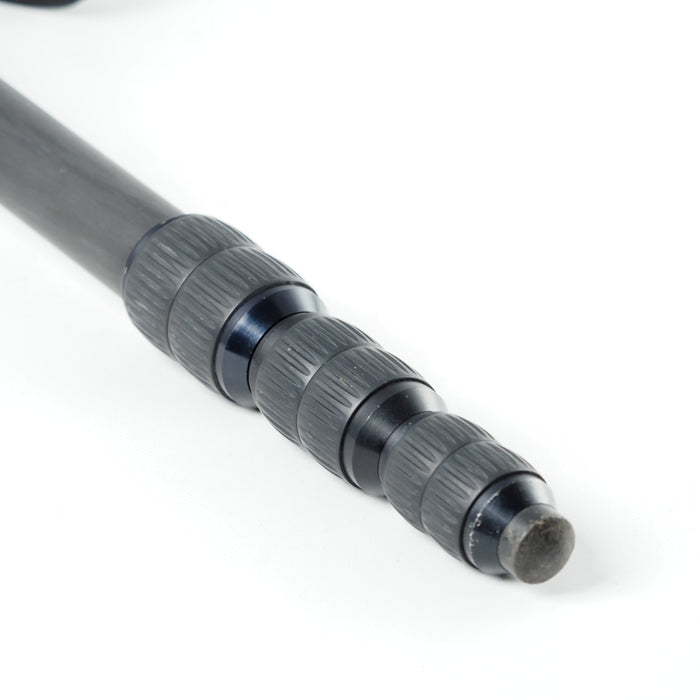 GITZO G1568 MK2 MONOPOD ジッツオ 28mm 4段 カーボン製 一脚 ストラップ付 フランス製/Made in France #13942