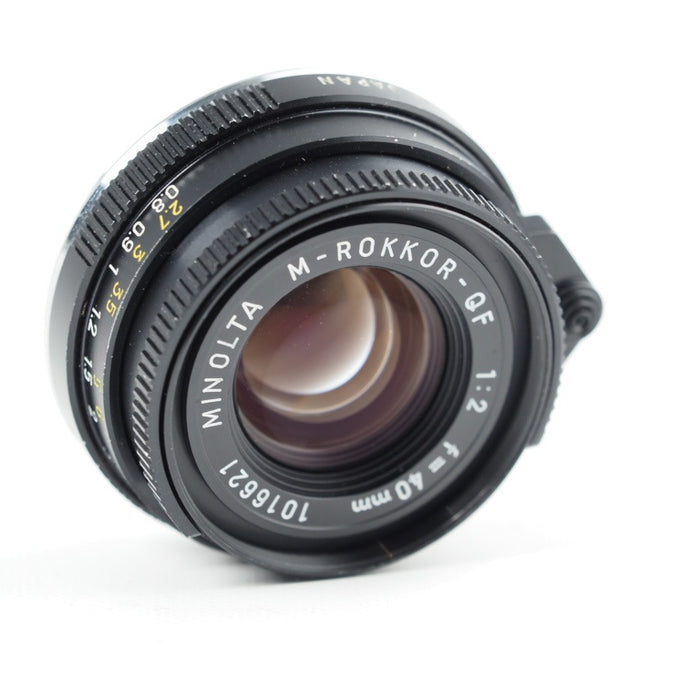 MINOLTA ミノルタ M-ROKKOR-QF 40mm F2 ロッコール ライカ Mマウント #14172