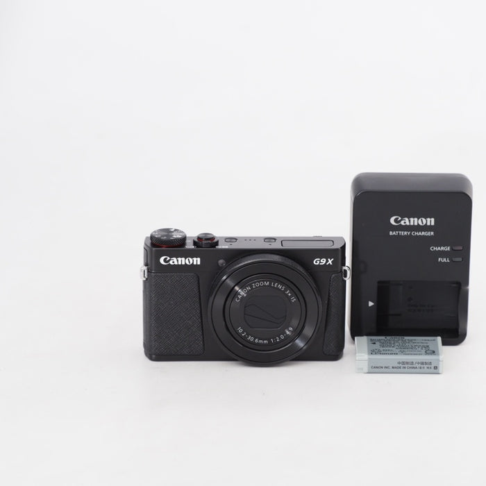Canon コンパクトデジタルカメラ PowerShot G9 X Mark II ブラック 1.0型センサー/F2.0レンズ/光学3倍ズーム PSG9XMARKIIBK #13116