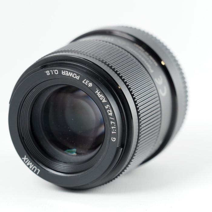Panasonic LUMIX G 42.5mm/ F1.7 ASPH. / POWER O.I.S. ブラック H-HS043-K マイクロフォーサーズ #14156