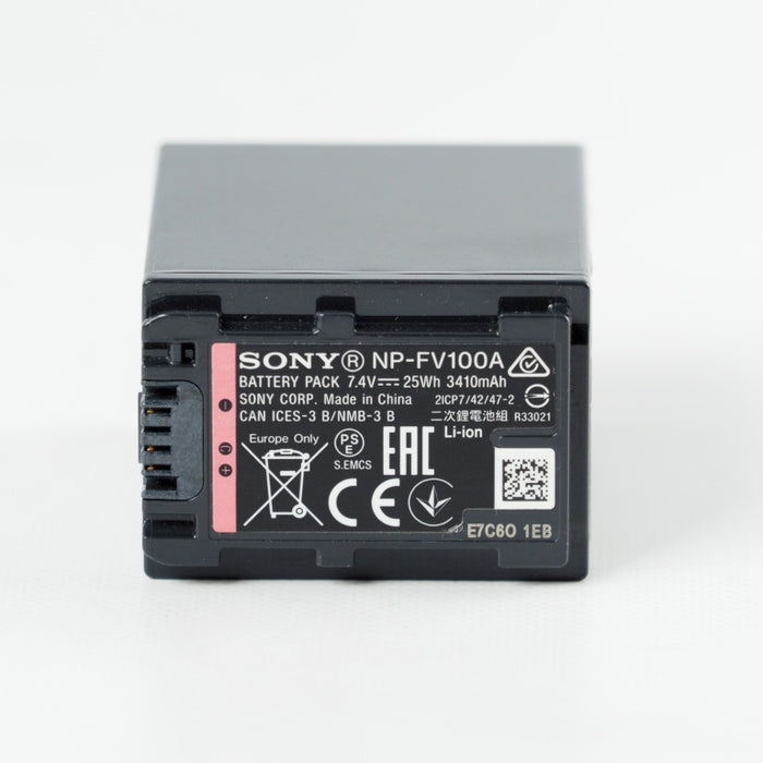 SONY ソニー リチャージャブルバッテリーパック NP-FV100A CJCN #13862