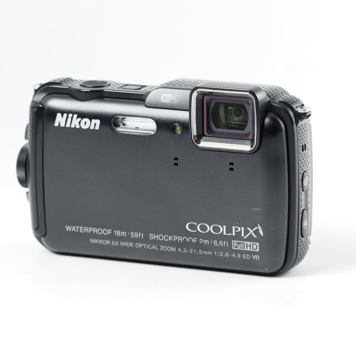 Nikon デジタルカメラ AW120 防水 1600万画素 クールブラック ニコン AW120BK #14405