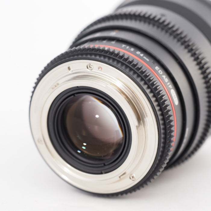 SAMYANG VDSLR 24mm T1.5 キヤノン EF用 サムヤン 動画用単焦点広角レンズ 映画撮影等 フルサイズ対応 #12973