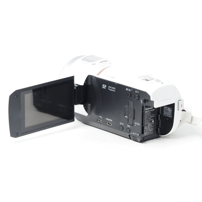 Panasonic VX2M 64GB 光学24倍ズーム ピュアホワイト HC-VX2M-W パナソニック 4K ビデオカメラ #14803