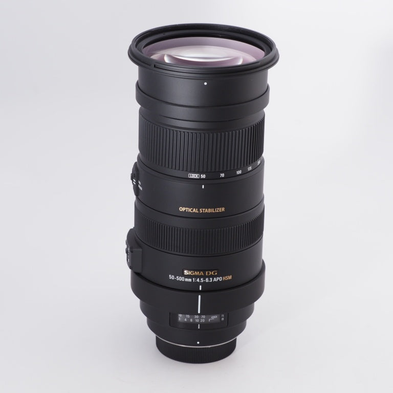 SIGMA シグマ 超望遠ズームレンズ APO 50-500mm F4.5-6.3 DG OS HSM ペンタックス用 フルサイズ対応 73 —  カメラ本舗