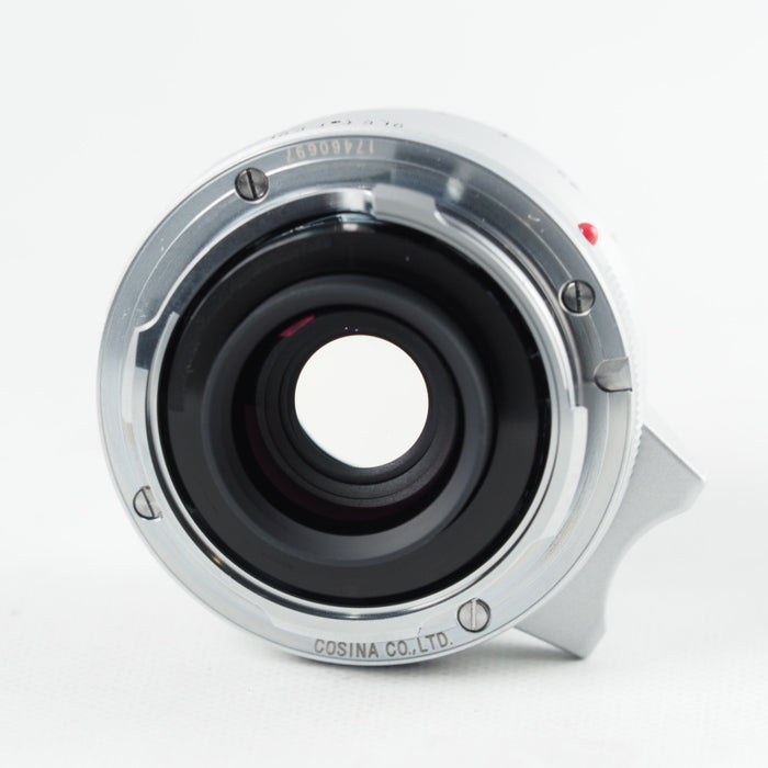 Voigtlander フォクトレンダー COLOR-SKOPAR 50mm F2.2 VM シルバー 単焦点 標準レンズ マニュアルフォーカス ライカ Mマウント #14152