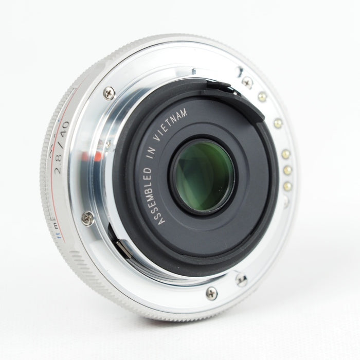 HD PENTAX-DA 40mmF2.8 Limited シルバー 超軽量薄型パンケーキレンズ DA リミテッド 21400 #14357