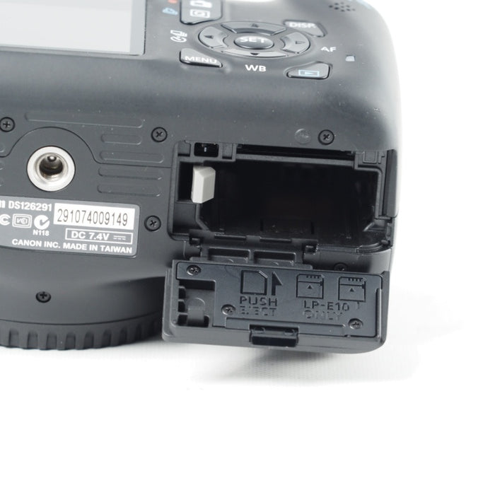 Canon キヤノン デジタル一眼レフカメラ EOS Kiss X50 ボディ ブラック KISSX50BK-BODY #14457