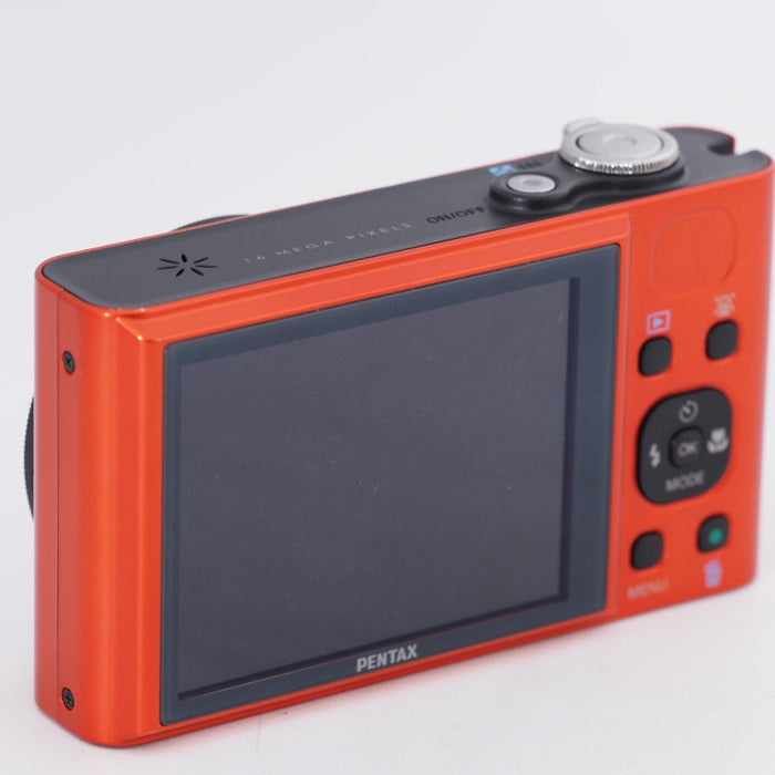 PENTAX ペンタックス デジタルカメラ Optio RZ18(メタリックオレンジ)1600万画素 25mm 光学18倍 小型軽量 OPTIORZ18OR #10449