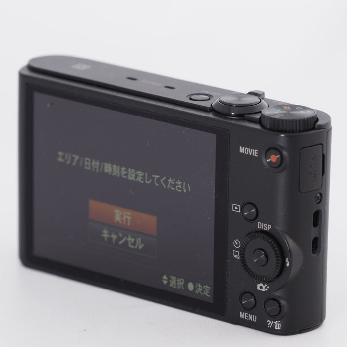 SONY ソニー デジタルカメラ Cyber-shot WX350 光学20倍 サイバーショット ブラック DSC-WX350-B #11274