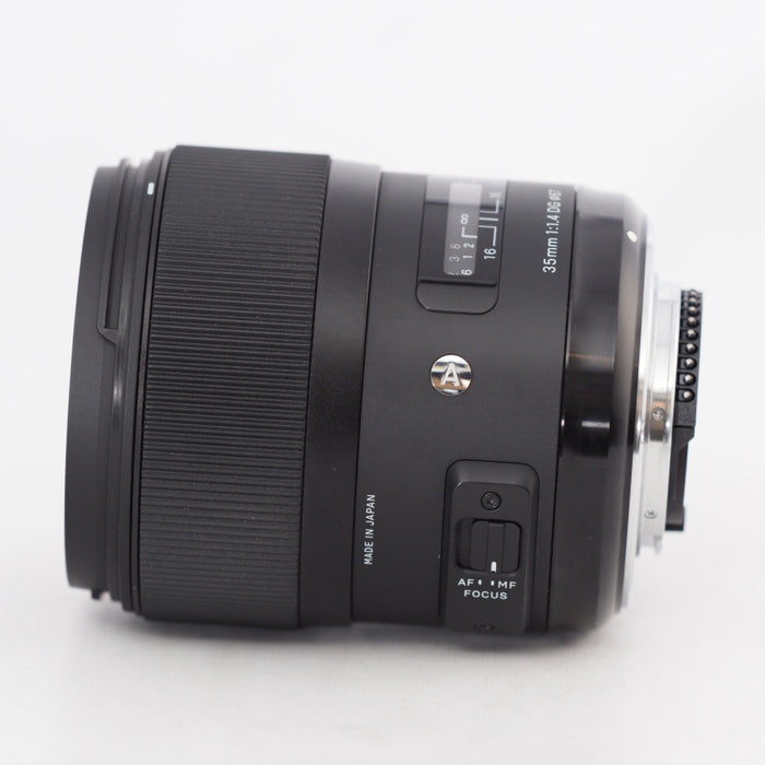 SIGMA Art 35mm F1.4 DG HSMフルサイズ対応 一眼レフ Nikon Fマウント #13042
