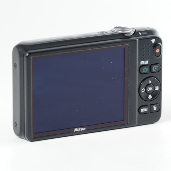 Nikon COOLPIX S6500 光学12倍ズーム Wi-Fi対応 スマートブラック ニコン デジタルカメラ S6500BK #13830