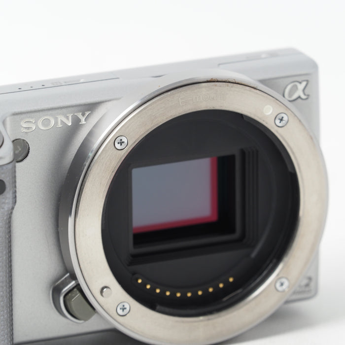 SONY ソニー  デジタル一眼α NEX-5 ズームレンズキット シルバー NEX-5K/S #14690