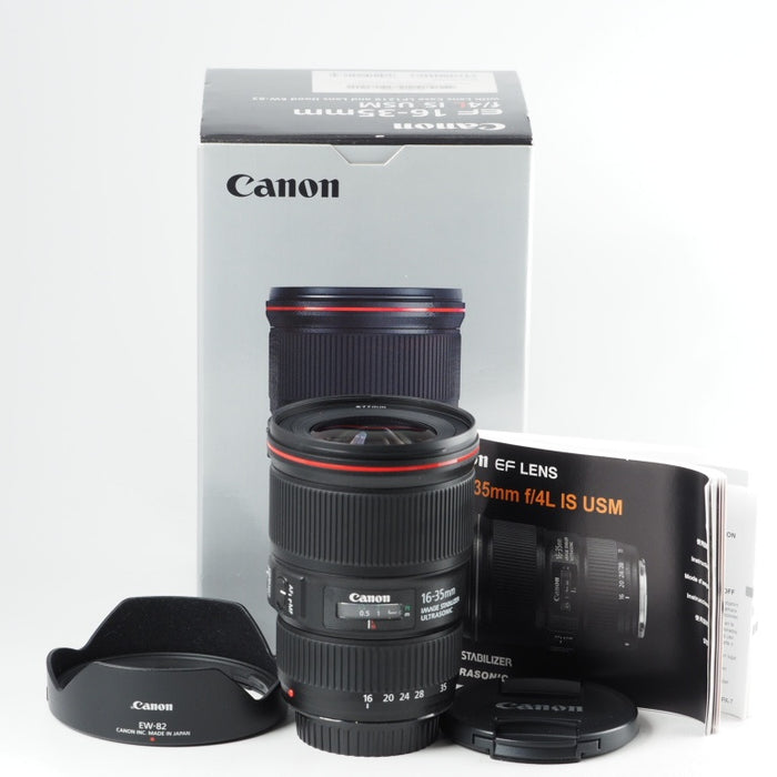Canon 広角ズームレンズ EF16-35mm F4L IS USM フルサイズ対応 EF16-3540LIS #13928