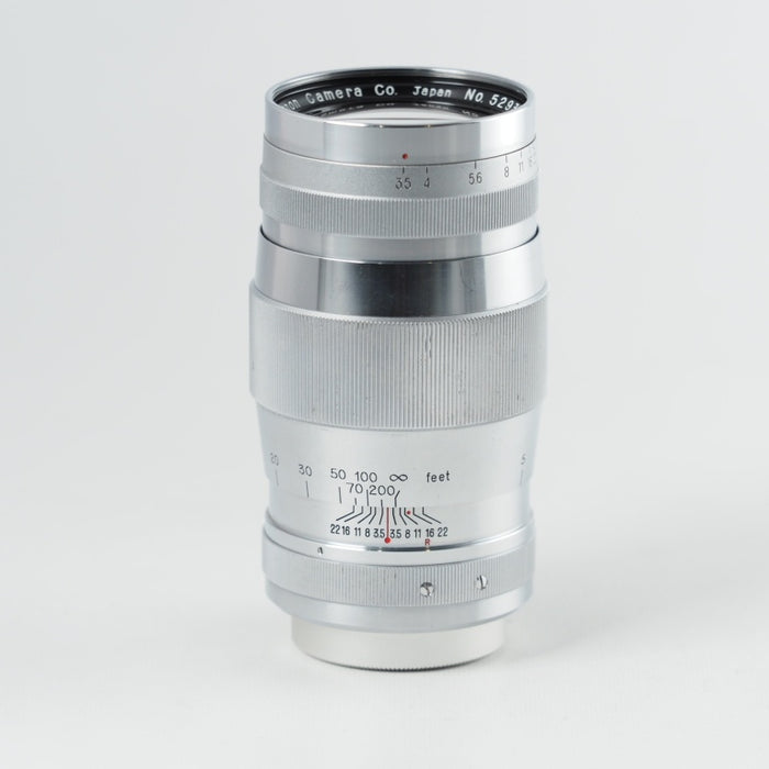 Canon キヤノン 135mm F3.5 MF マニュアルフォーカス レンズ L39マウント #14188