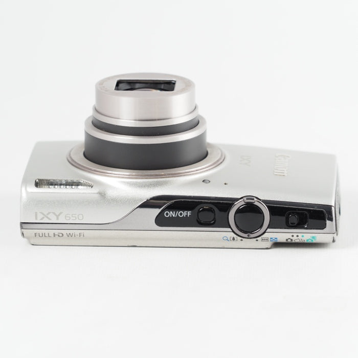 Canon IXY 650 シルバー 光学12倍ズーム/Wi-Fi対応 キヤノン IXY650SL #13694
