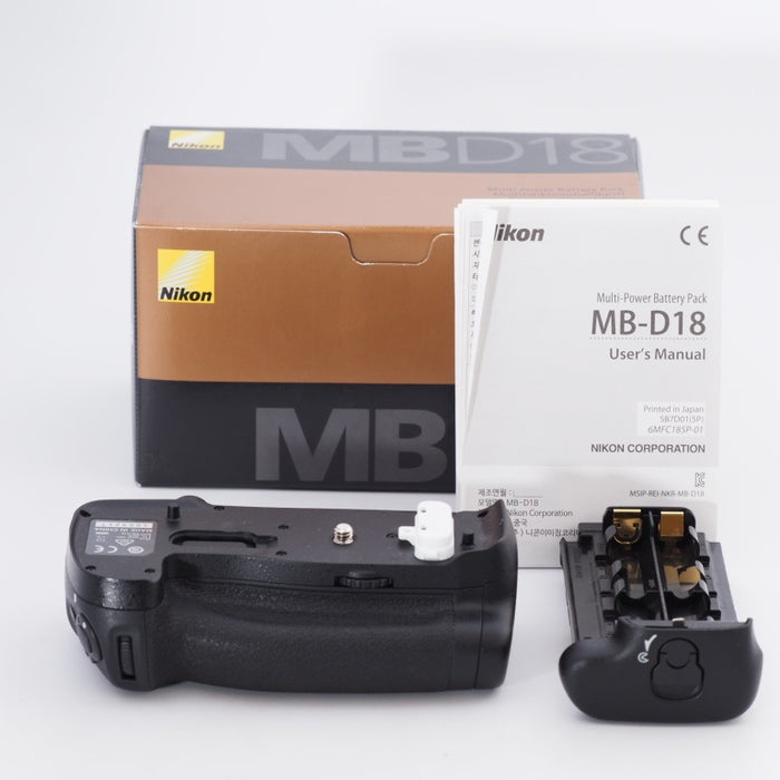 Nikon ニコン MB-D18 マルチパワーバッテリーパック バッテリーグリップ D850用 元箱 電池ホルダー付属 #9592