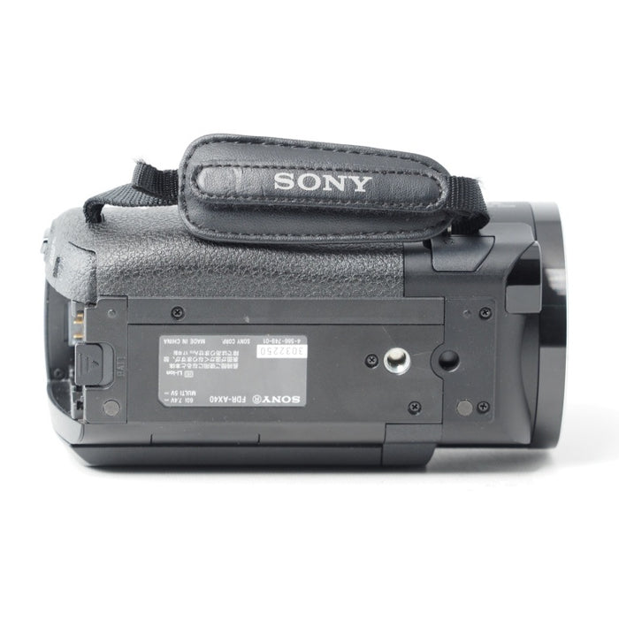 SONY Handycam FDR-AX40 ブラック 64GB 光学20倍 4K ビデオカメラ #14963