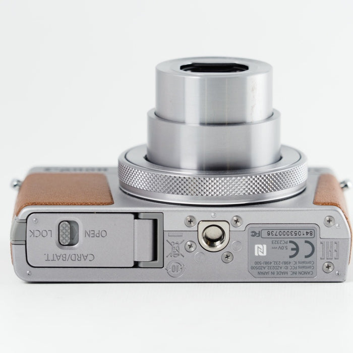 Canon コンパクトデジタルカメラ PowerShot G9 X Mark II シルバー 1.0型センサー/F2.0レンズ/光学3倍ズーム PSG9XMARKIISL #14093