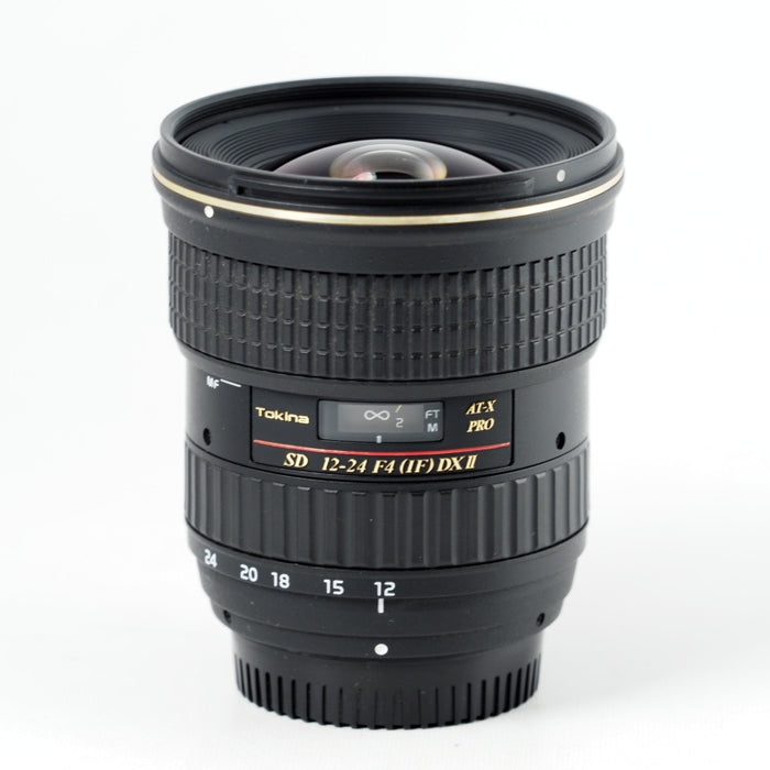 Tokina AT-X 124 PRO DX II 12-24mm F4 (IS) ASPHERICAL ニコン Fマウント用 APS-C対応 トキナー広角ズームレンズ #14535