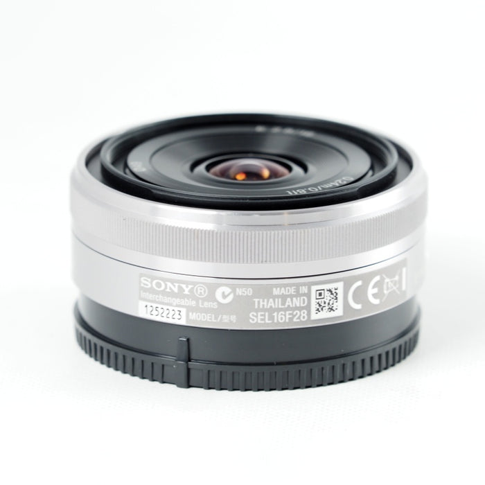 SONY E 16mm F2.8 ソニー Eマウント用 単焦点レンズ APS-C専用 SEL16F28 #13899