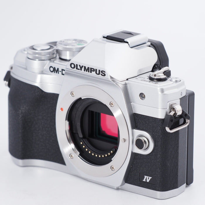 OLYMPUS OM SYSTEM/オリンパス ミラーレス一眼カメラ OM-D E-M10 MarkIVボディ シルバー #10363