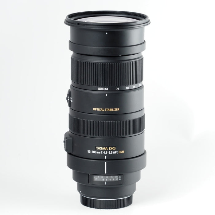 SIGMA シグマ 望遠ズームレンズ APO 50-500mm F4.5-6.3 DG OS HSM キヤノン EFマウント #13820