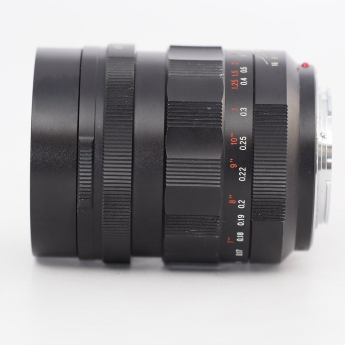 VoightLander 単焦点レンズ NOKTON 17.5mm F0.95 Micro Four Thirds ノクトン マイクロフォーサーズ対応 17.5F0.95BK #13007