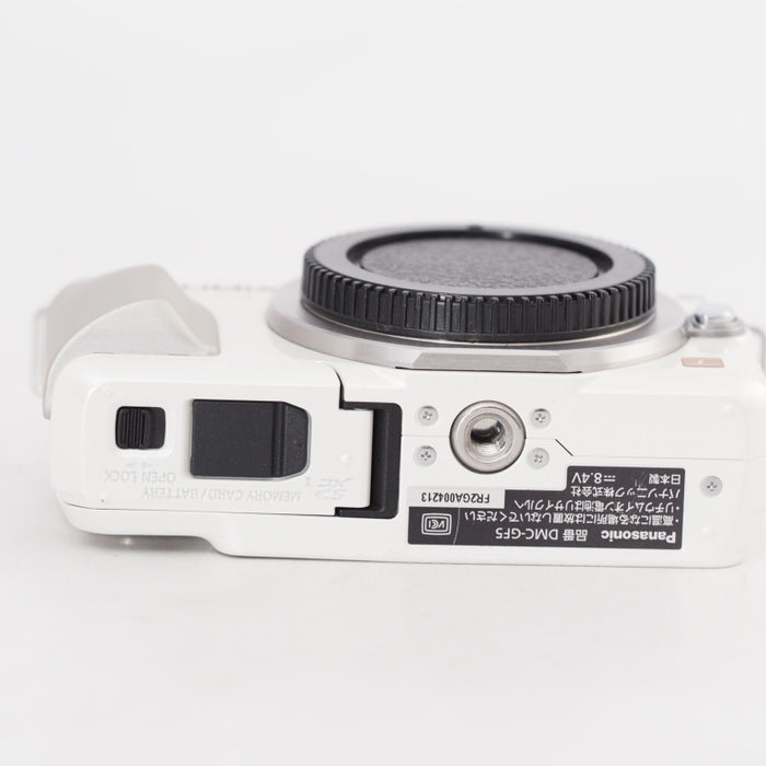 Panasonic パナソニック ミラーレス一眼カメラ ルミックス GF5 ボディ 1210万画素 シェルホワイト LUMIX DMC-GF5-W #13445