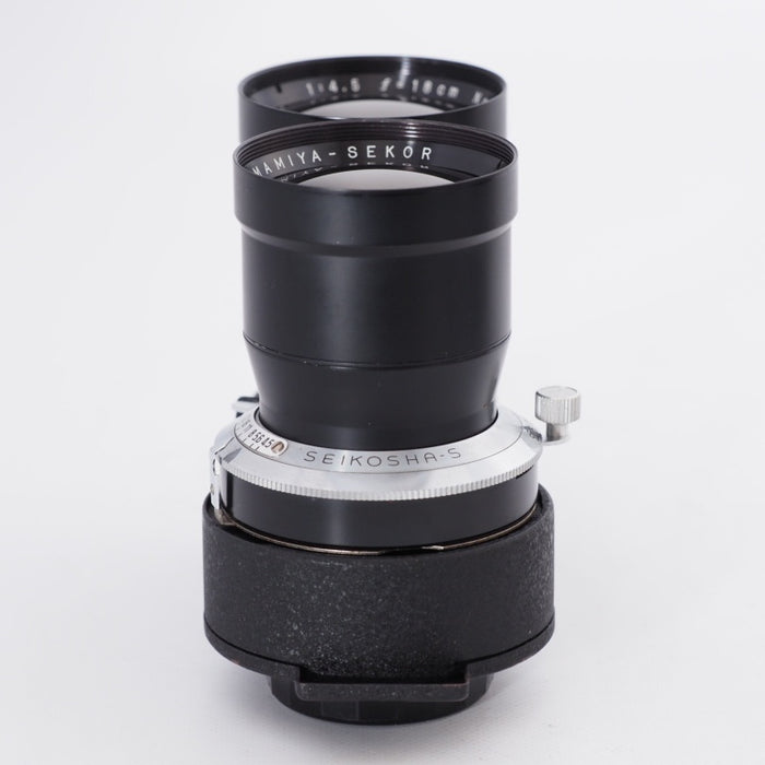 Mamiya マミヤ MAMIYA-SEKOR SUPER 1:4.5 f=180mm 二眼レフ カメラ レンズ ケース #9280