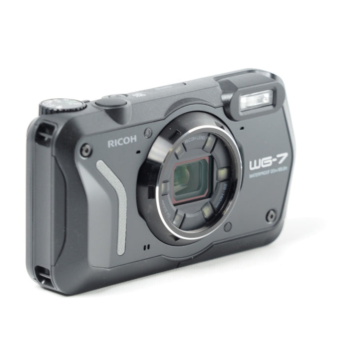 RICOH WG-7 ブラック リコー コンパクトデジタルカメラ 防水 防塵 WG7BK #14569
